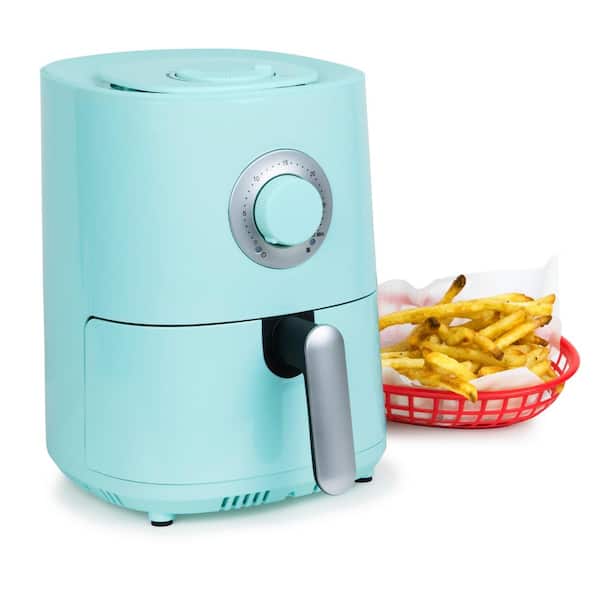 Dash Compact Air Fryer 1.2 L Electric Oven Cooker with Aqua