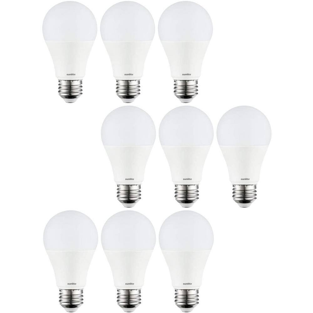 60 Watt Replacement Dimmable A19 LED light Bulb E26 Base 96 Pack Warm White 90+ CRI 