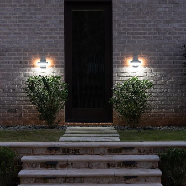 solar lights for brick walls