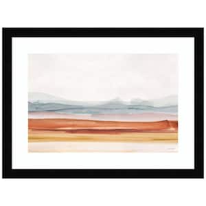 "Sierra Hills 01" by Lisa Audit 1 Piece Wood Framed Giclee Country Art Print 13-in. x 17-in.