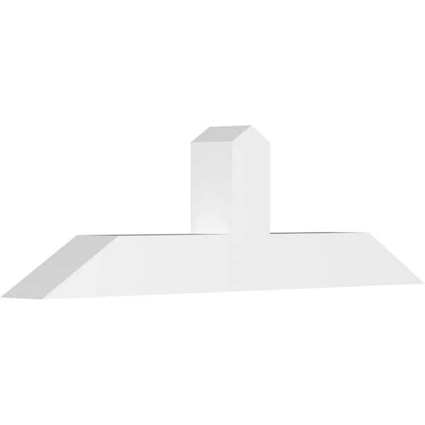 Ekena Millwork Portland 60 in. W x 17.5 in. H x 6 in. D Signature Polyurethane Bracket