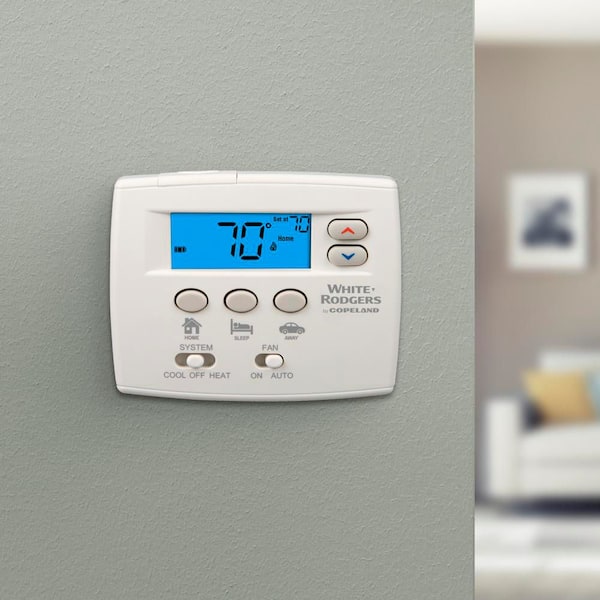 Copeland White-Rodgers 80 Series Blue, Non-Programmable, Single