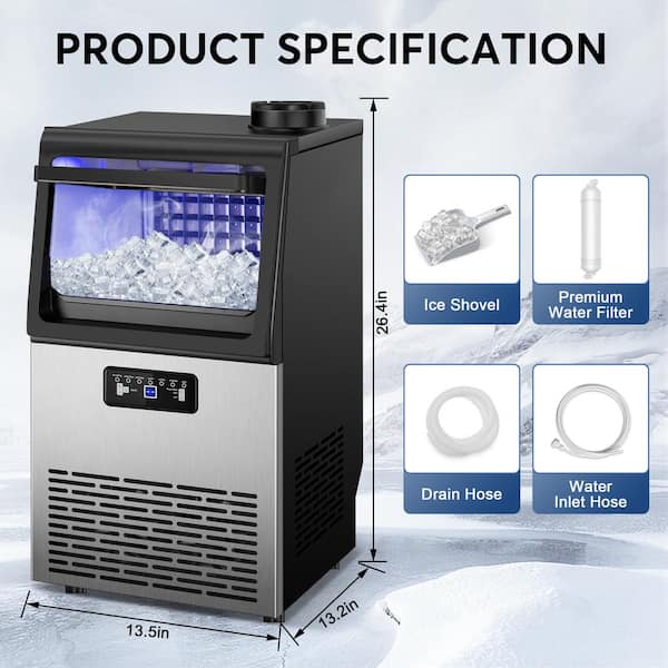Ice Ball Maker Machine Commercial Ice Maker 120 Lbs/24 Hours ...