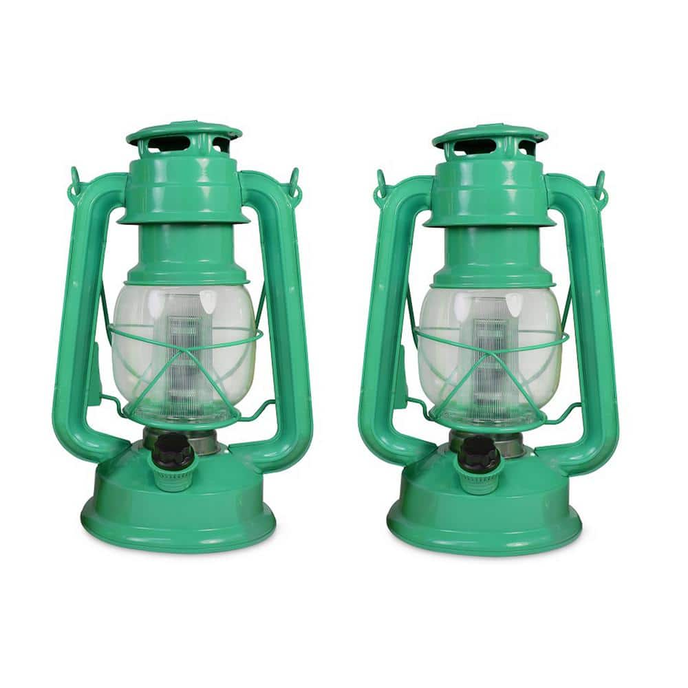 Tropical Collection Island Breeze Battery Operated LED Vintage Lantern (2-P