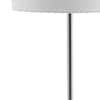 JONATHAN Y Levitt 60.5 in. Marble/Metal LED Floor Lamp, Black