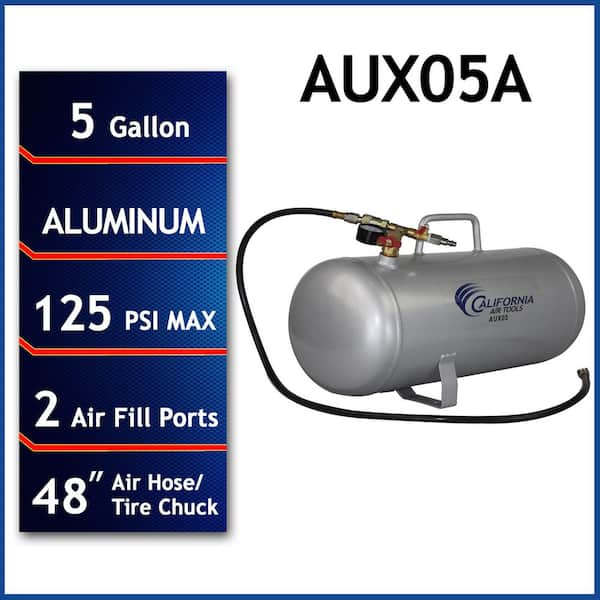 5 Gal. Lightweight Portable Aluminum Air Tank