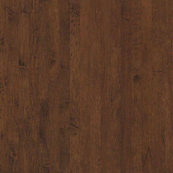 Shaw Take Home Sample - Subtle Scraped Ranch House Hillside Maple Engineered Hardwood Flooring - 5 in. x 7 in.