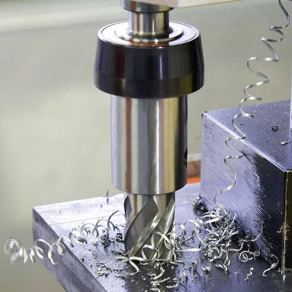 Annular Cutter Set, 6-Piece Weldon Shank Mag Drill Bits, M2AL High-Speed Steel, with 2 Pilot Pins and Portable Case