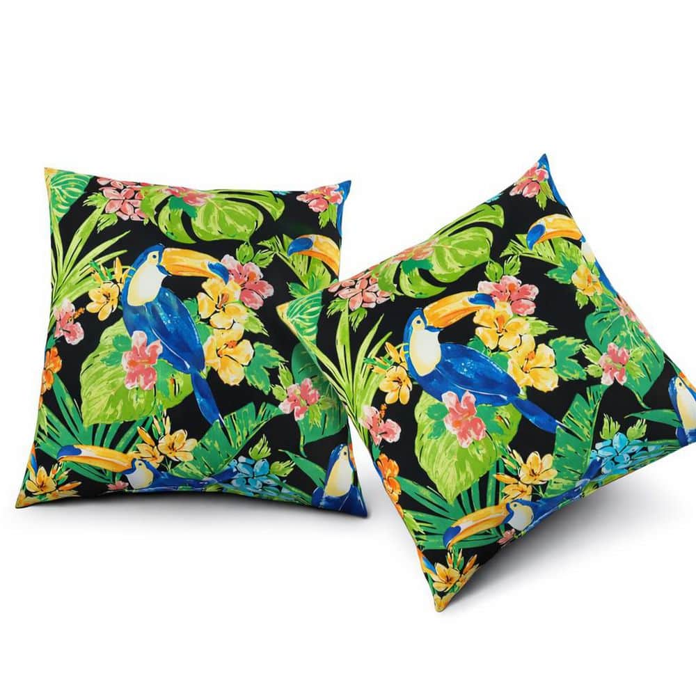 2 Pack 18 x 18 in. Outdoor Throw Pillows Waterproof and FadeResistant Patio Cushions for Garden Porch Poolside Furniture price history on PriceWatchPro