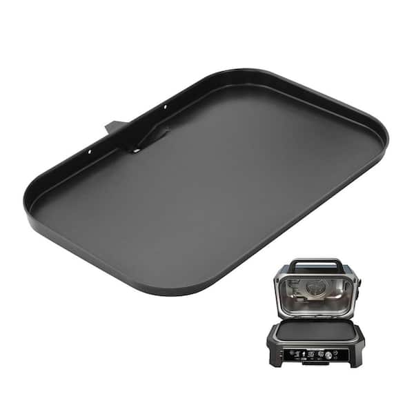 1-Pack Non-Stick Heavy-Duty Grill Griddle Plate with Oil Hole for Ninja Woodfire Pro XL OG800 OG900 Series Set