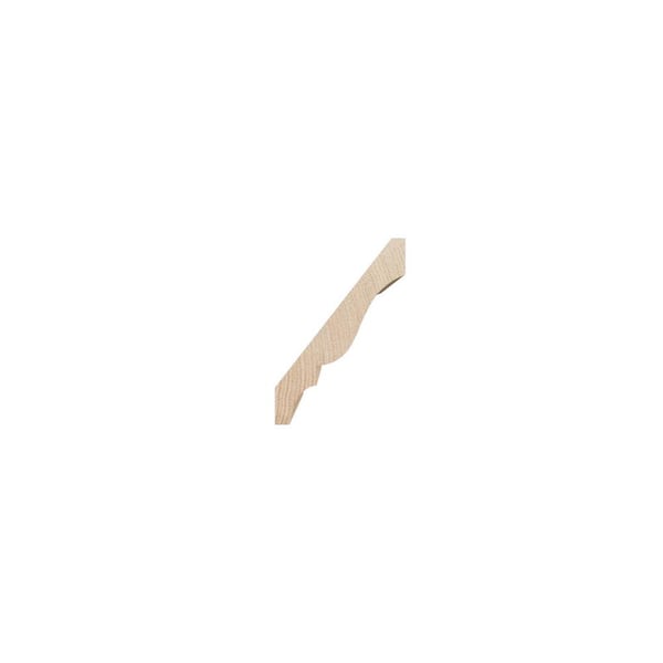Ekena Millwork WM49 0.56 in. D x 3.63 in. W x 96 in. L Wood (White Oak) Crown Molding