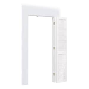 TENONER 30 in x 80 in Louvered Panel, Composite, Solid Core, MDF