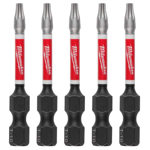 Milwaukee SHOCKWAVE Impact Duty 2 in. T10 Torx Alloy Steel Screw