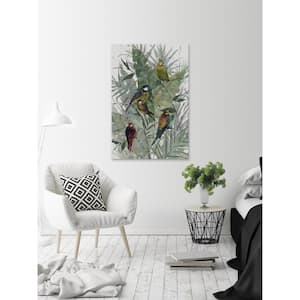 18 in. H x 12 in. W "Morning Birds I" by Marmont Hill Printed Canvas Wall Art
