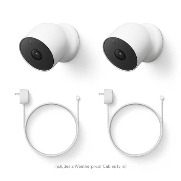 Google Nest Cam ホワイト 屋内用 Amazon.co.jp: Google Nest Cam 有線ホームセキュリティカメラ