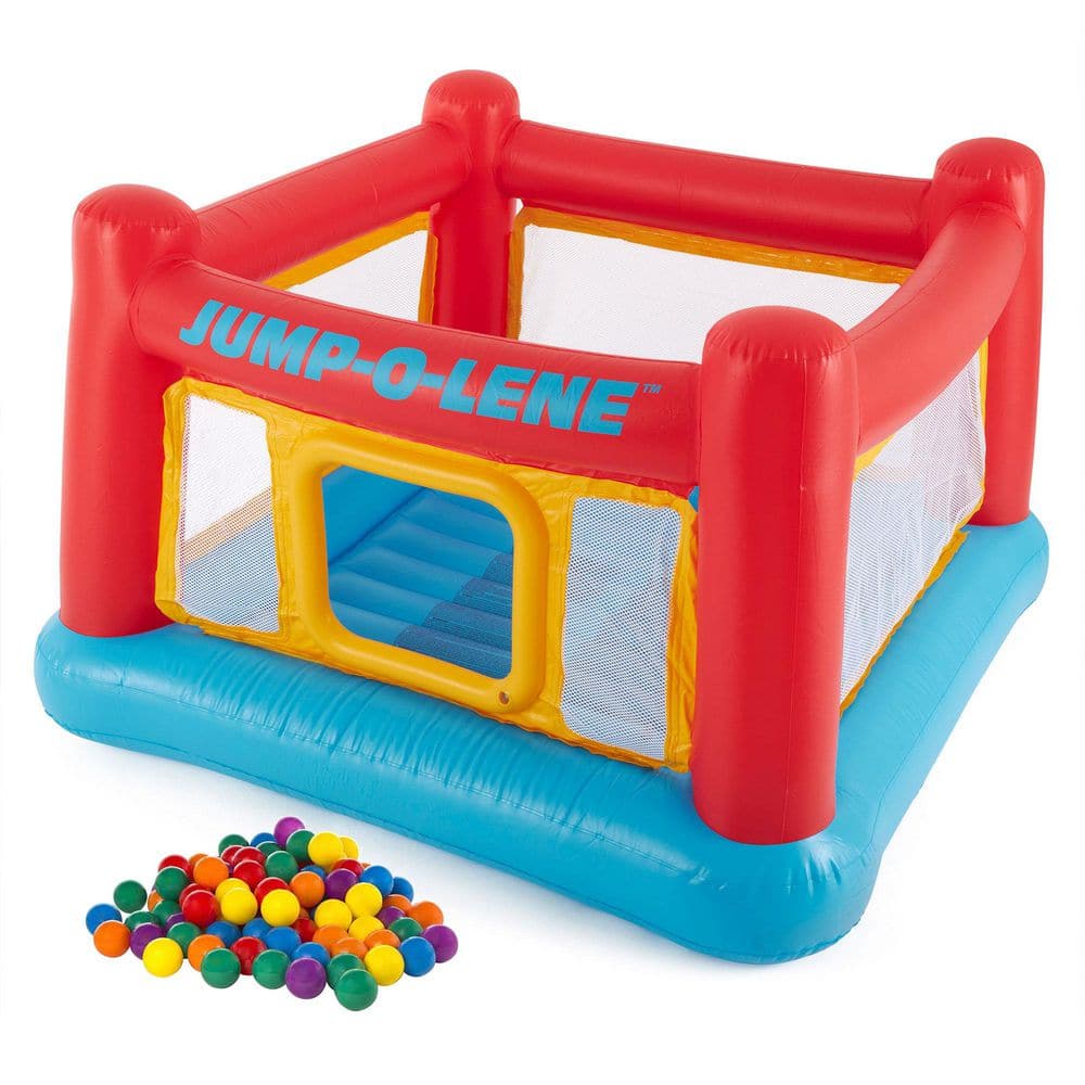 Inflatable Jump-O-Lene Bounce House w/Multi-Colored Fun Ballz, 100 Pack price history on PriceWatchPro