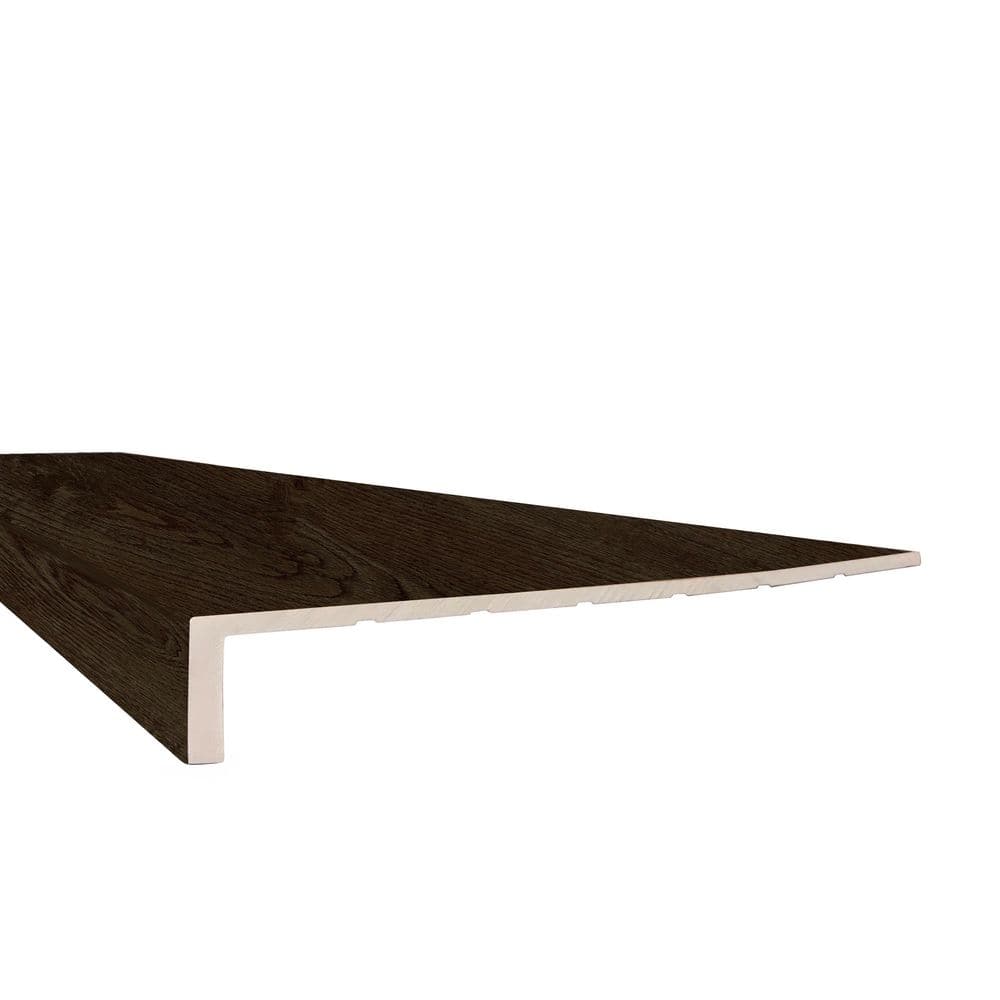 Woo-dy Greystone Oak 35mm T x 12 in. W x 47.25 in. L Waterproof Luxury Vinyl Stair Tread Eased Edge (4 pieces/case) price history on PriceWatchPro