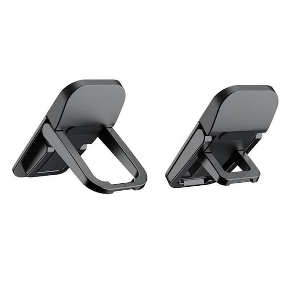 Yichuhaoxi Laptop Feet Computer Keyboard Stand, Flip Keyboard Riser with 3 Adjustable Angles in Black