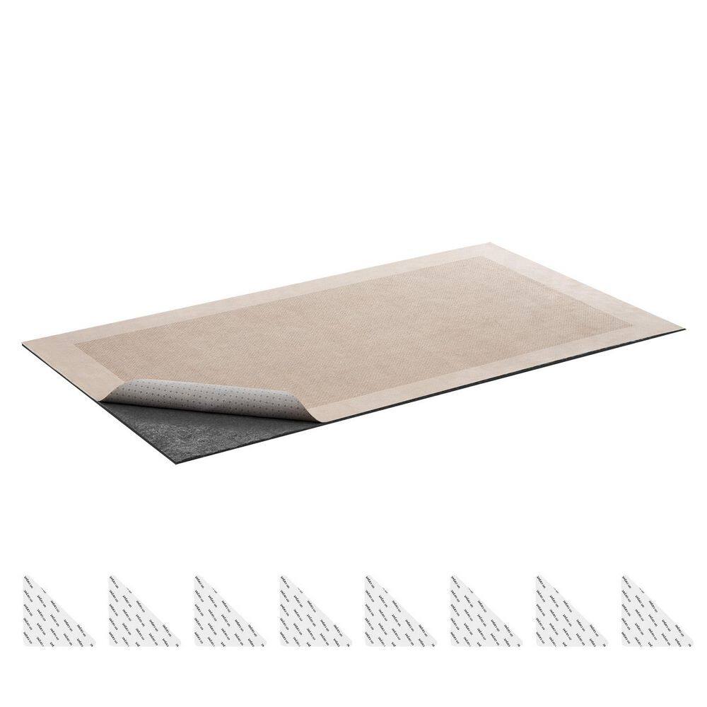 Rug Pad 3 x 5 ft., Non-slip Carpet Area Pad, Hardwood Floor Protection for All Floors, Finishes, Keeps Carpets in Place price history on PriceWatchPro