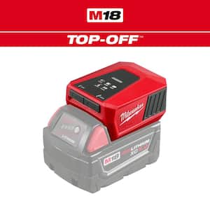 M18 18V Lithium-Ion TOP-OFF Charger & Power Supply (Tool-Only)