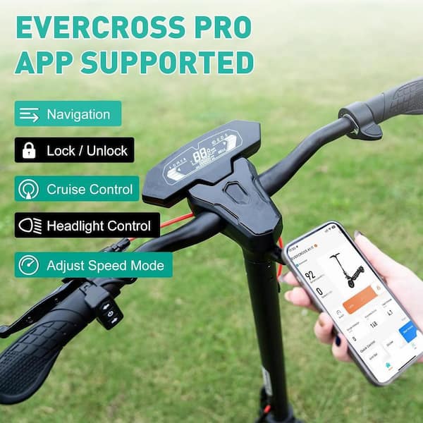 EVERCROSS Adult Electric Scooter of A1, 800-Watt Portable Dual