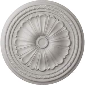 20-1/2 in. x 1-7/8 in. Alexa Urethane Ceiling Medallion (Fits Canopies upto 2-7/8 in.), Ultra Pure White