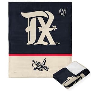 MLB TX Rangers City Connect Silk Touch Polyester Throw Blanket