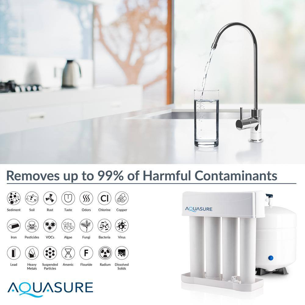 Quantum Series Triple-Stage 12-GPM UV Whole House Water Filtration System