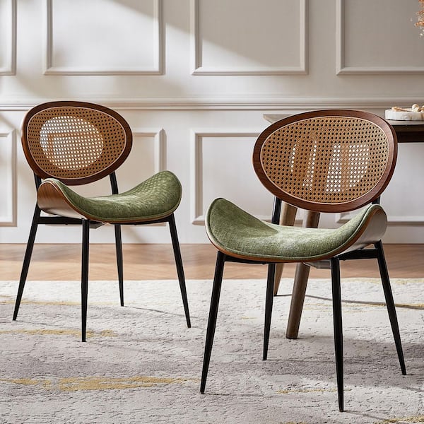 モティ チェア JAYDEN CREATION Andres Moss Polyester Dinning Chair with Oval