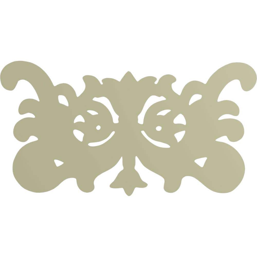 White Primed Polyurethane Crown Wall Trim Onlay