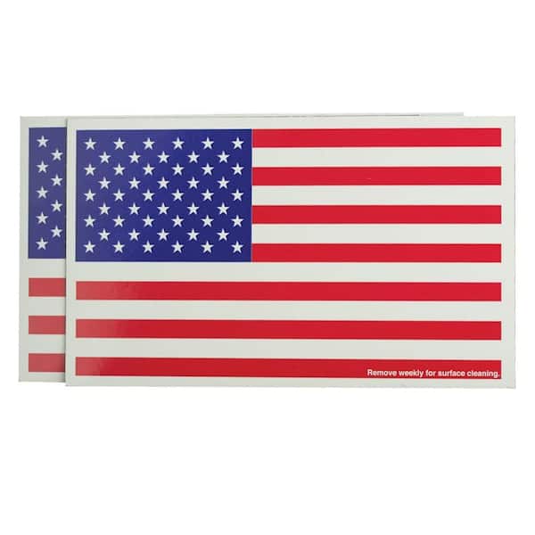 Master Magnet American Flag Magnets (2-Piece)
