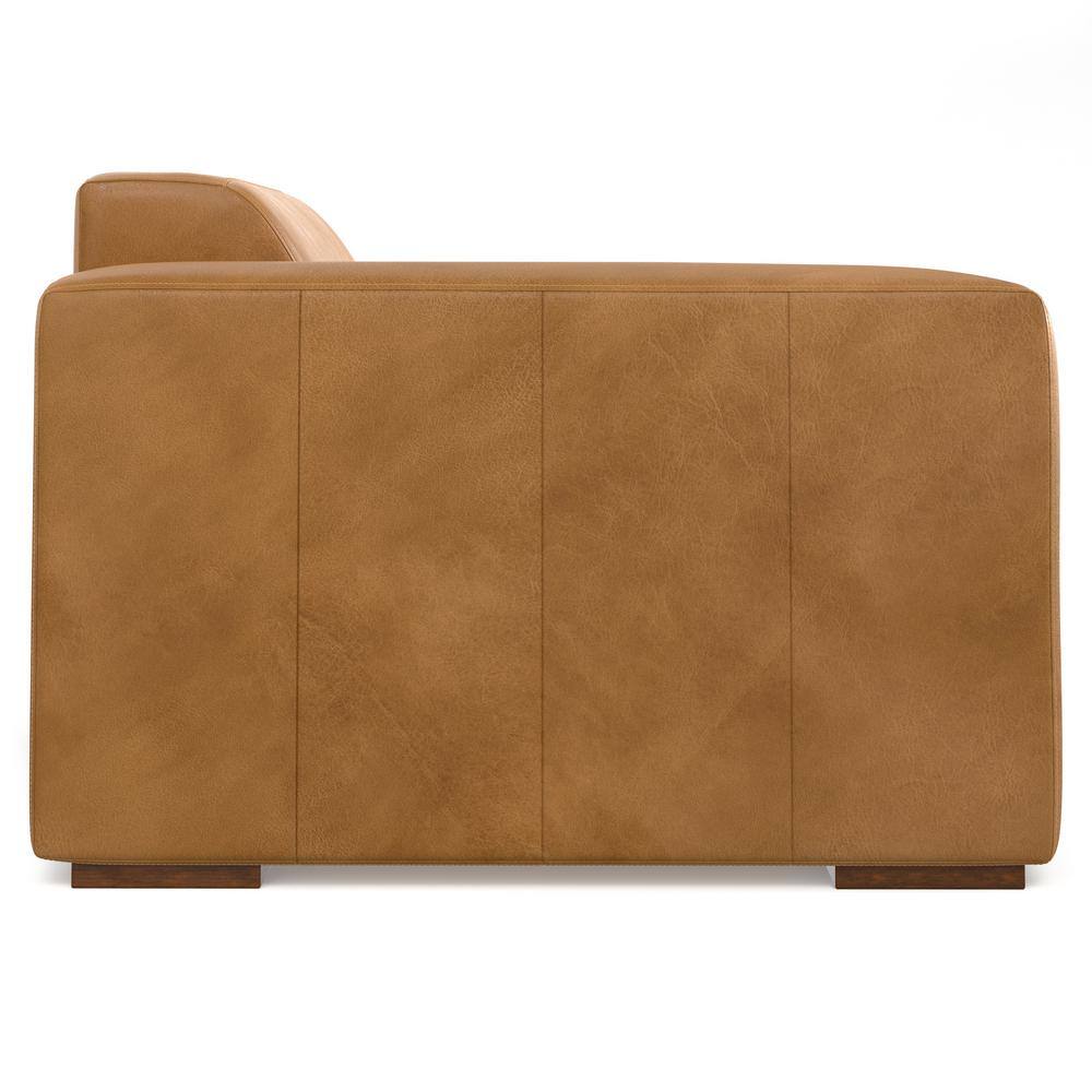 Rex Sienna Genuine Leather Left Arm Sofa Module