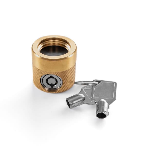 3/4-in. FHT Hose Bibb Faucet Lock with Keys