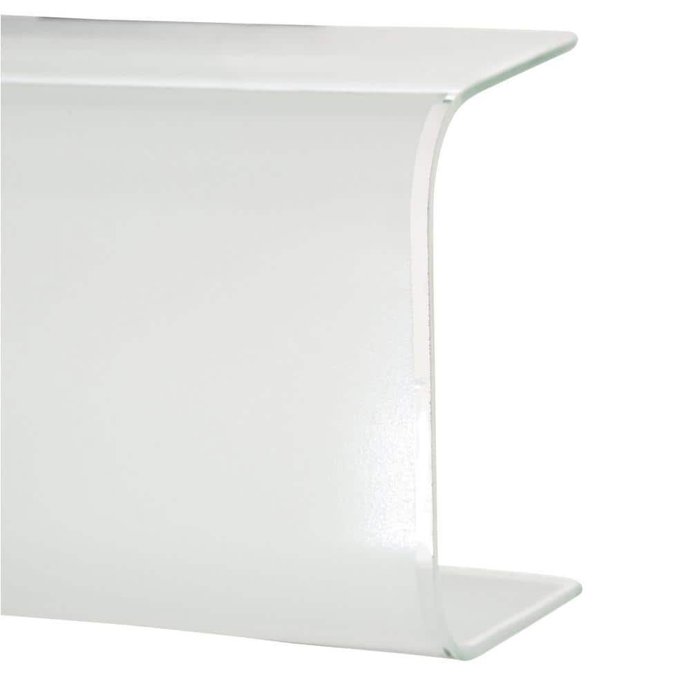 White Metal 4-Light Wall Mount Bathroom Vanity Light