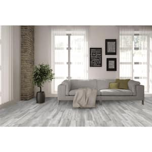 Borghetto Grigio 7 in. x 24.5 in. Porcelain Floor and Wall Tile (14.74 sq. ft. / case)