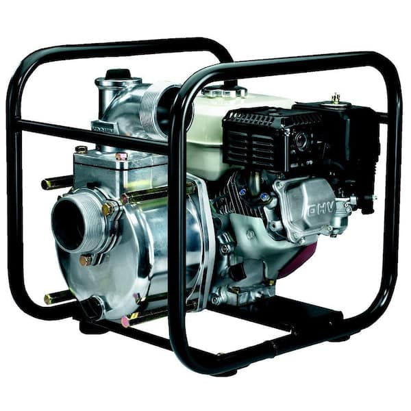 Koshin 3 in. 4.8 HP Semi-Trash Pump with Honda Engine