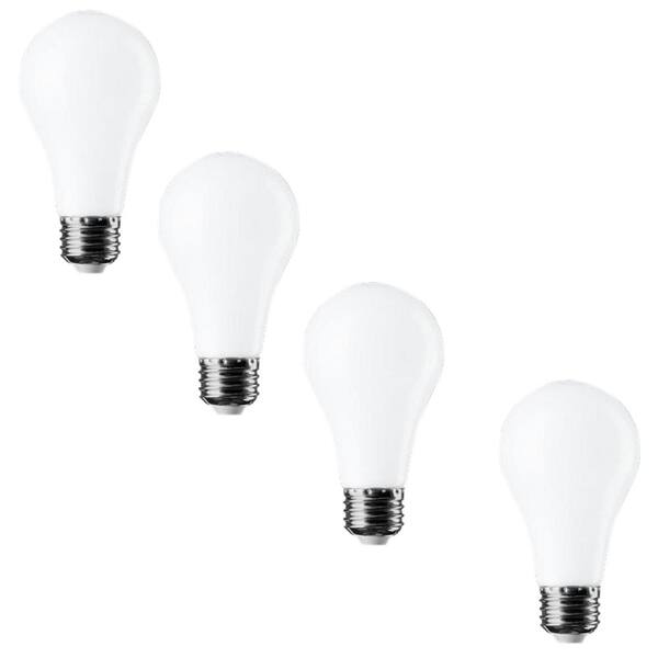Meilo 60W Equivalent Daylight A19 LED Light Bulb (4-Pack)