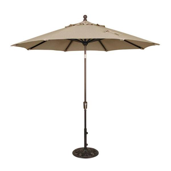 Swim Time Catalina 9 ft. Patio Umbrella in Beige-DISCONTINUED