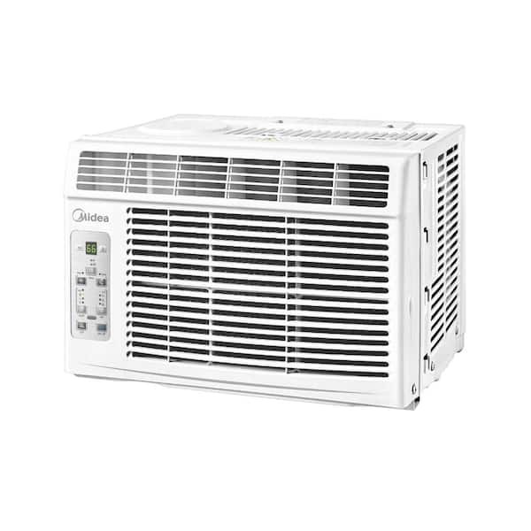 6,000 BTU (DOE) 115 Volts Window Air Conditioner Cools 250 sq. ft. with Remote in White