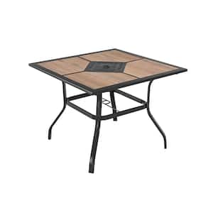 1-Piece Metal Outdoor Dining Table