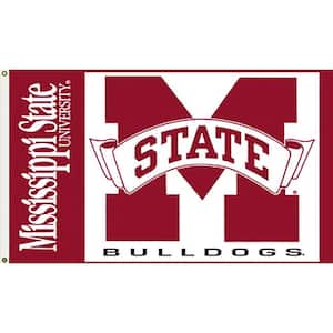 NCAA Mississippi State 3 ft. x 5 ft. Collegiate 2-Sided Flag with Grommets
