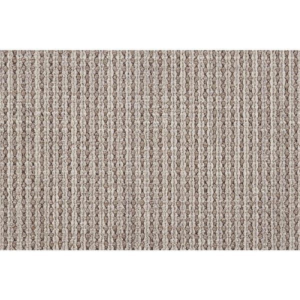 Natural Harmony Reckless Taupe Custom Area Rug with Pad