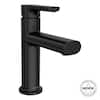 MOEN Meena Single Hole Single Handle Bathroom Faucet in Matte Black 84794BL