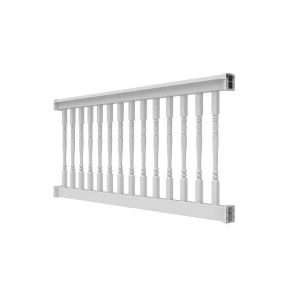 Finyl Line 6 ft. x 36 in. H - T-Top Level Rail Kit, White