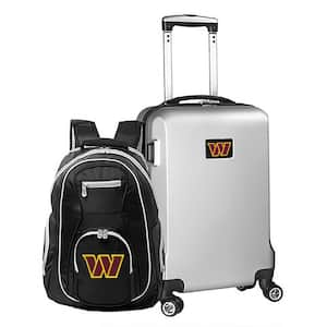 Washington Commanders MOJO 19'' Personalized Premium Wheeled Backpack -  Black