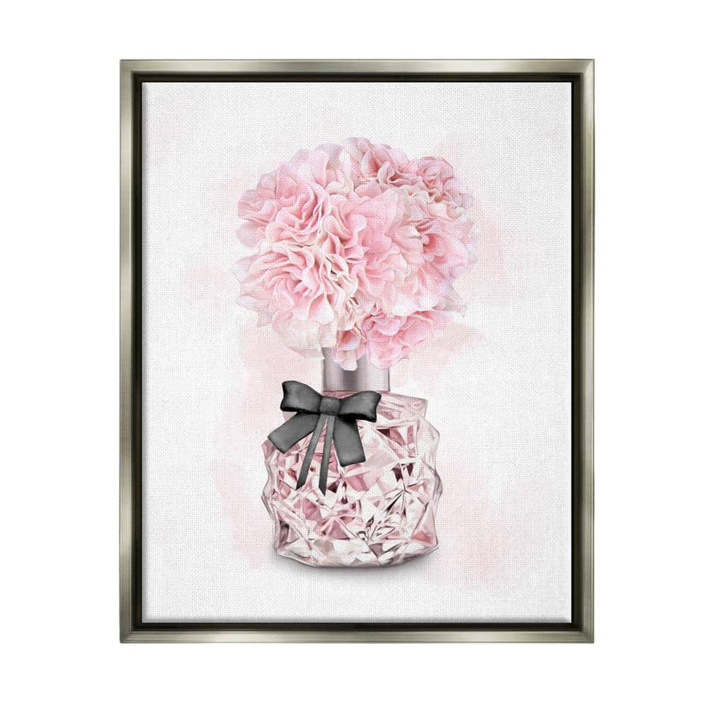 The Stupell Home Decor Collection Pink Flower Perfume Glam