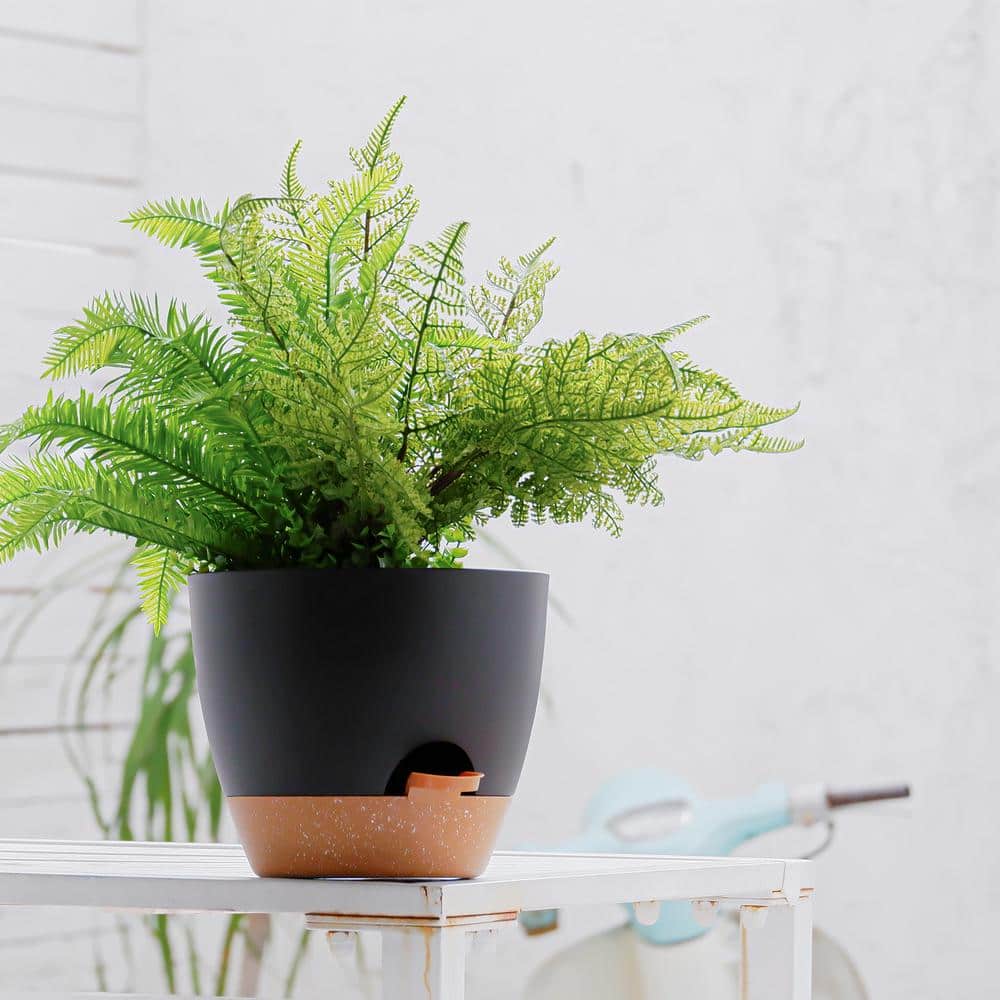 Planters 12/10/9 in. Self Watering Plant FLower Pots for Indoor/Outdoor wit