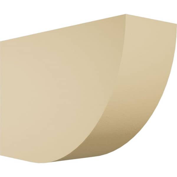 Ekena Millwork Standard Durham 4 in. W x 8 in. H x 12 in. D Signature Urethane Rafter Tail Outlooker