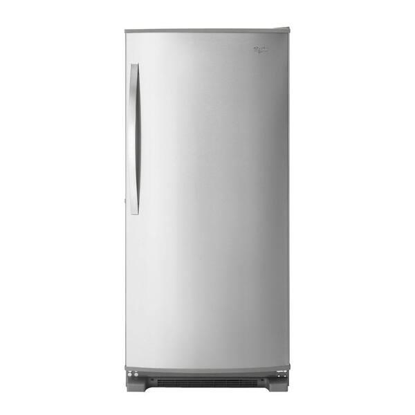 Whirlpool 31 in. W 17.7 cu. ft. Freezerless Refrigerator in Monochromatic Stainless Steel
