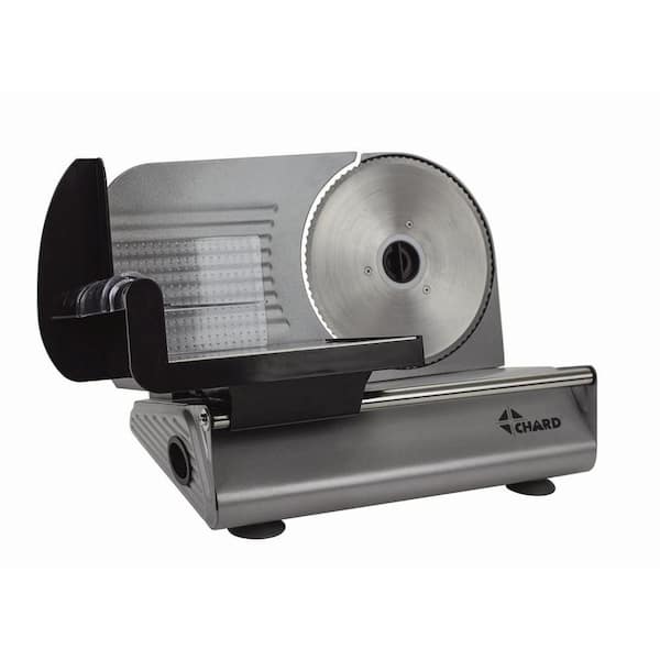 Chard 150 W Black Stainless Steel Electric Food Slicer